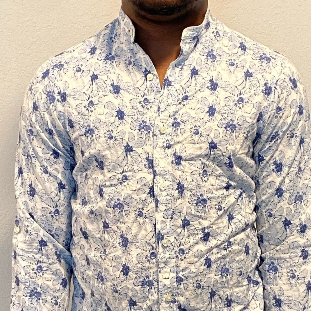 Floral Button Up